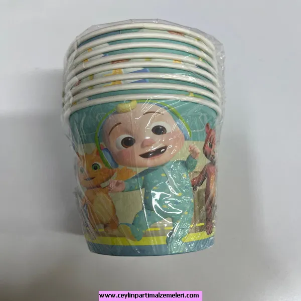 Baby Shark Karton Bardak 